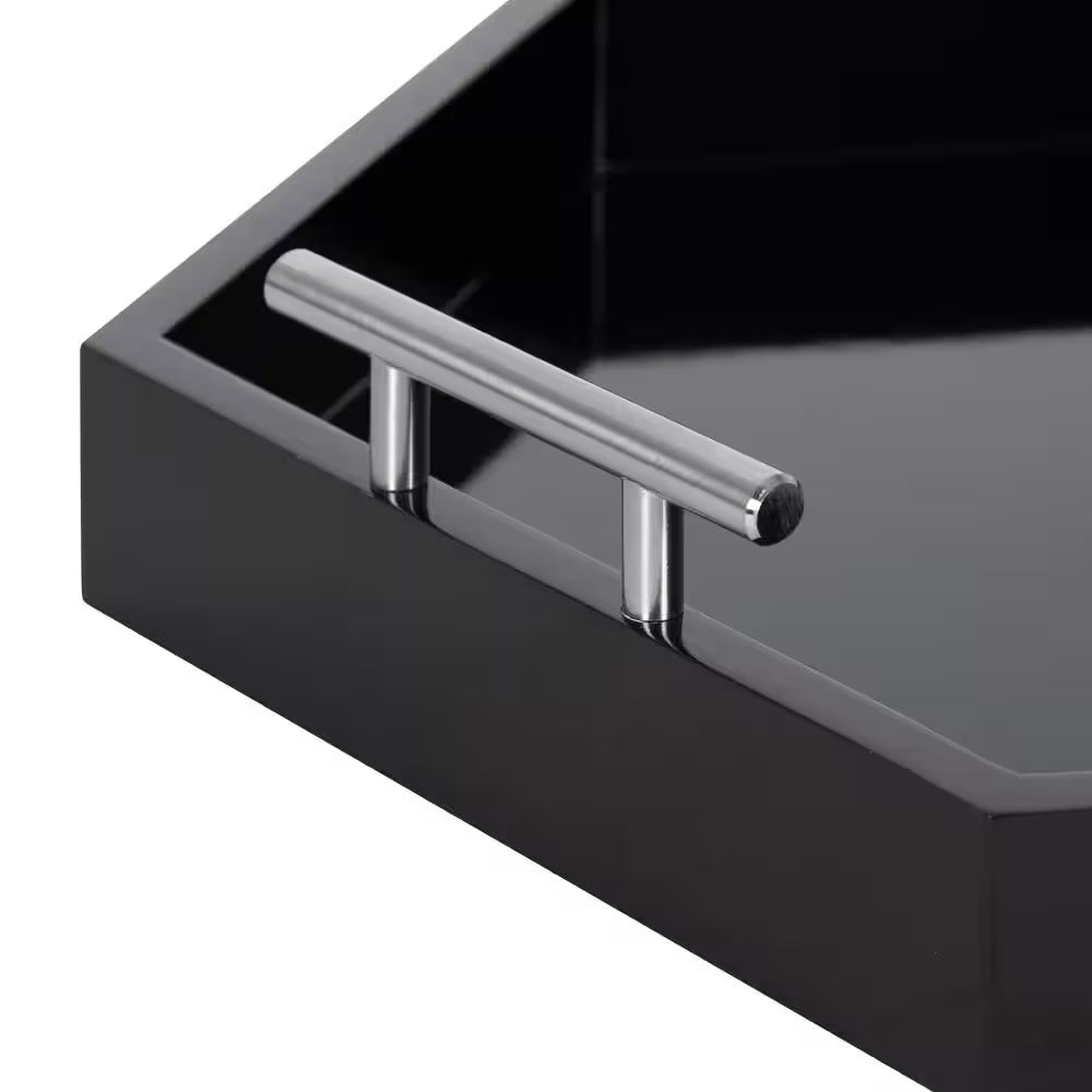 Lipton Black Decorative Tray