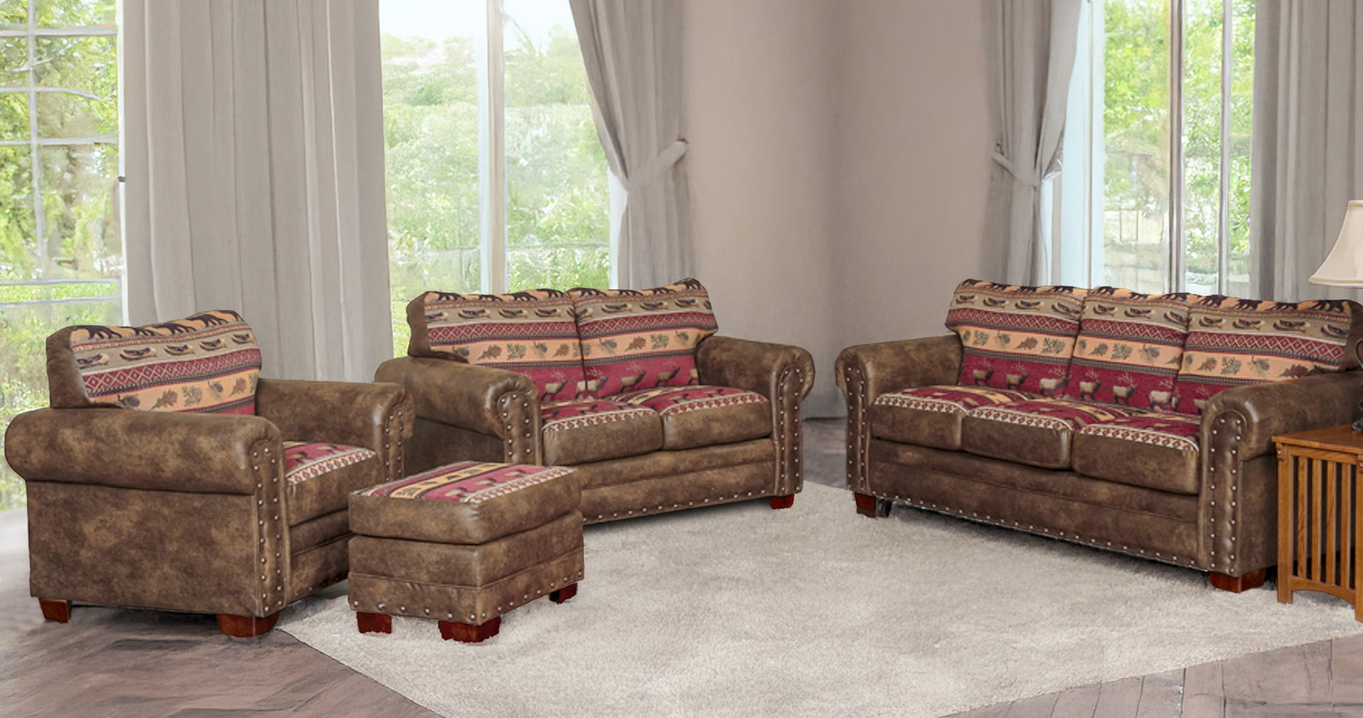 Sierra Lodge 4-Piece Set with Sleeper